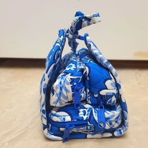 Vera Bradley Blue Lagoon Travel Jewelry Organizer NWOT